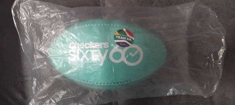 Checkers Sixty60 Collectable Rugby Balls (2)