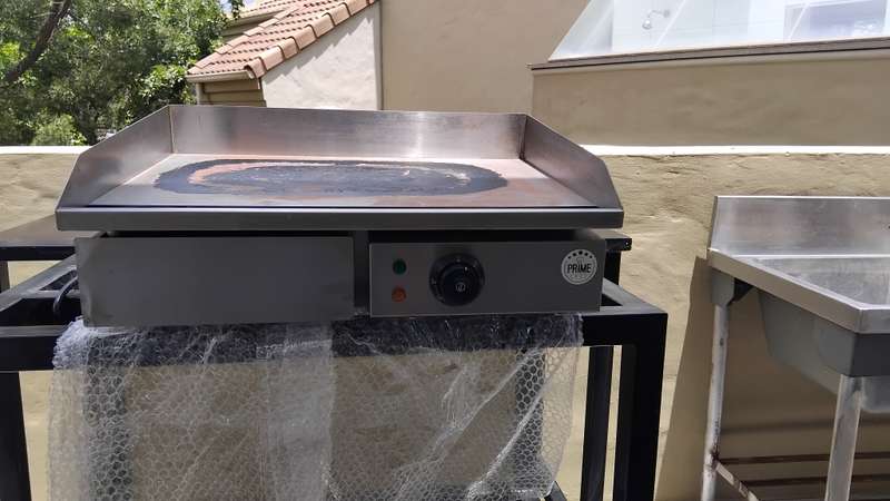 Flat Top Griller