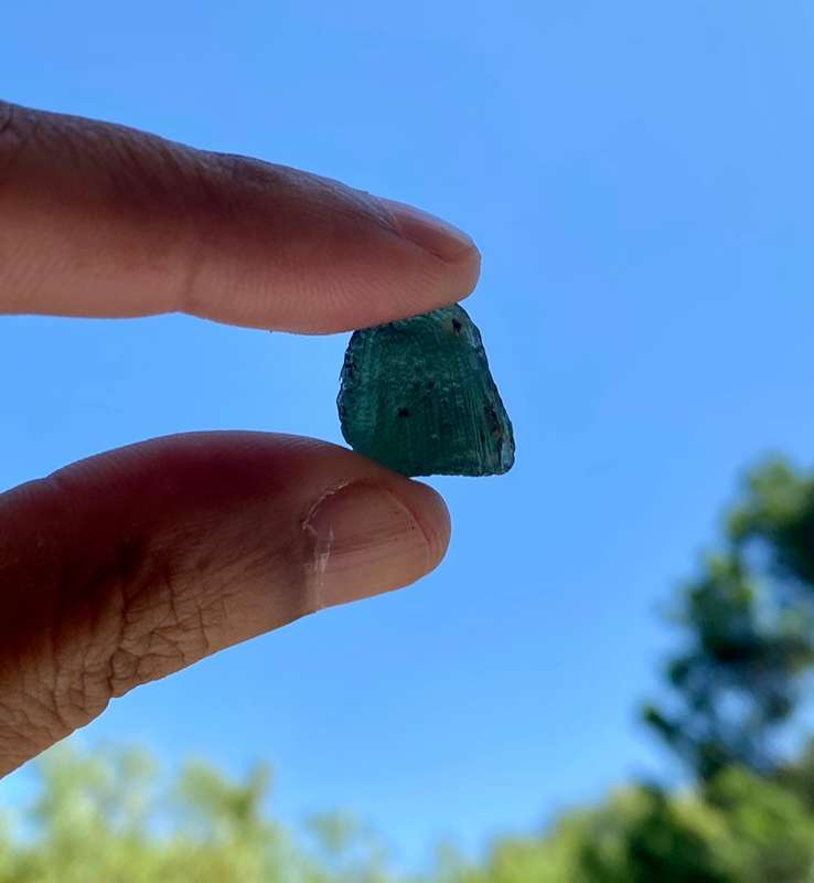 Moldavite Crystal Gemstone