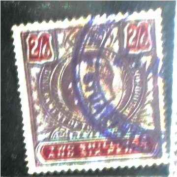 2 Shillings And 6 Pence Goverment Of Good Hope Stamp - Used