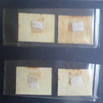 Northern Rhodesia Four Silver Jubilee Mint Stamps Hingd