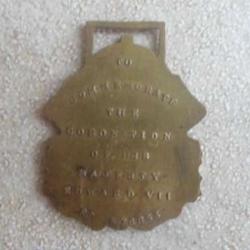 Coronation Of Edward The Seventh Medallion - 1902