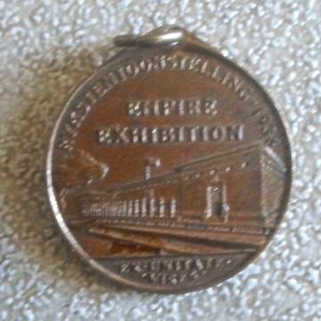 1936 Johannaeburg Exhibition Medallion Voortrekker Great Trek