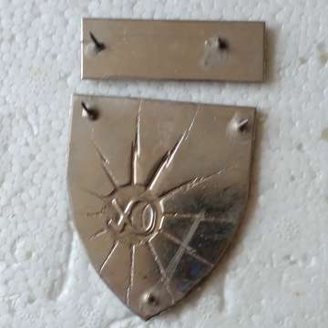 School Of Signals MSF And Command Balkie - All Pins Intact