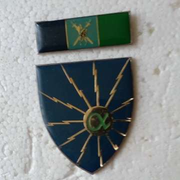 School Of Signals MSF And Command Balkie - All Pins Intact