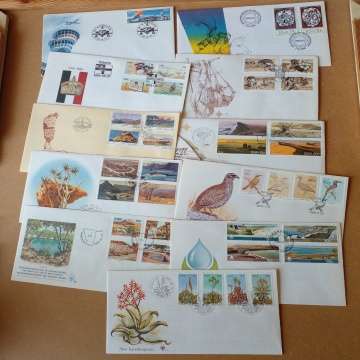 A Lot Of First Day Covers - Selling As A Lot