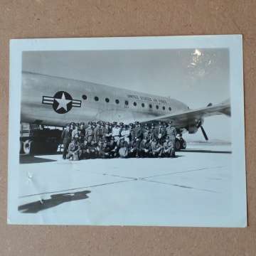 S.A.A.F In Career - Five  Original Photo's  Of SAAF Members In Career - Extrmly Scares