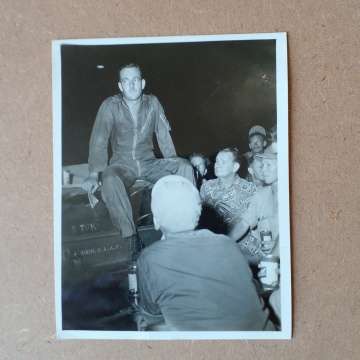 S.A.A.F In Career - Five  Original Photo's  Of SAAF Members In Career - Extrmly Scares