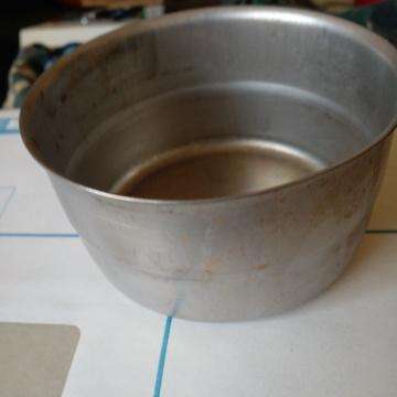 Border War Period Pair Of Poeding Bowls For Varkpan With Military Markings