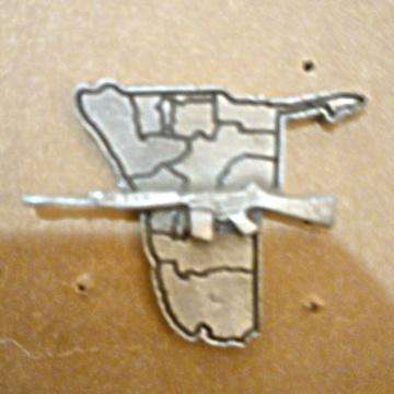 SWA Badge With R1 Rifle - Pins Intact
