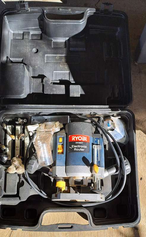 Used Ryobi Electronic Router for sale.