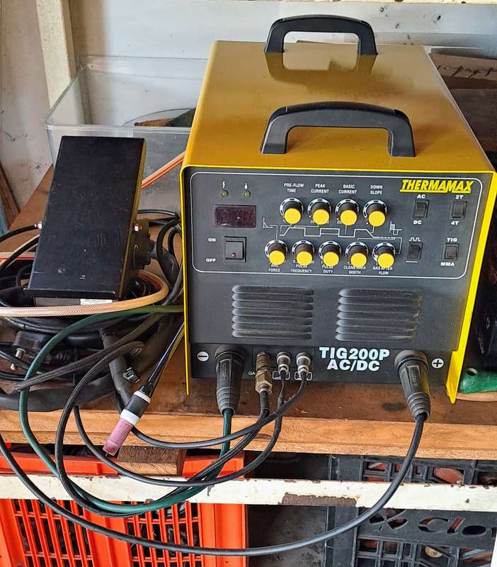 Used Thermamax TIG Welder for sale.