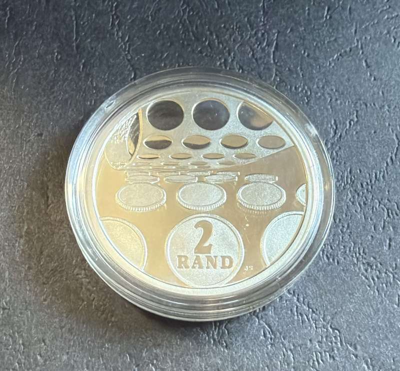 SILVER 1 OUNCE - Silver Proof R2 Coin Technology - Mintage 6688