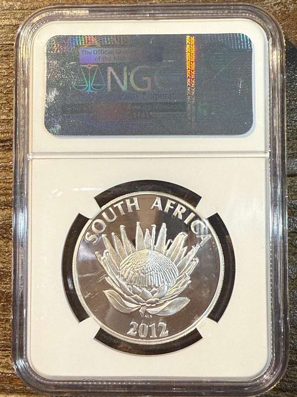 2012 Walter & Albertina Sisulu *** Silver R1 *** PF69 Ultra Cameo