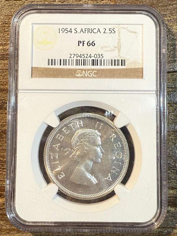 1954 2.5S *** NGC graded *** PF66