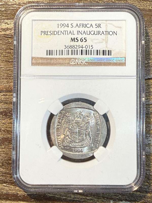 Presidential Inauguration 1994 R5 *** NGC *** MS65