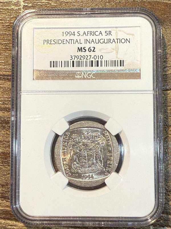 Presidential Inauguration 1994 R5 *** NGC *** MS62