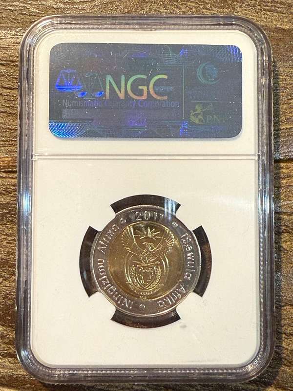 2011 Rand 90th Anniversary R5 - NGC graded *** MS66