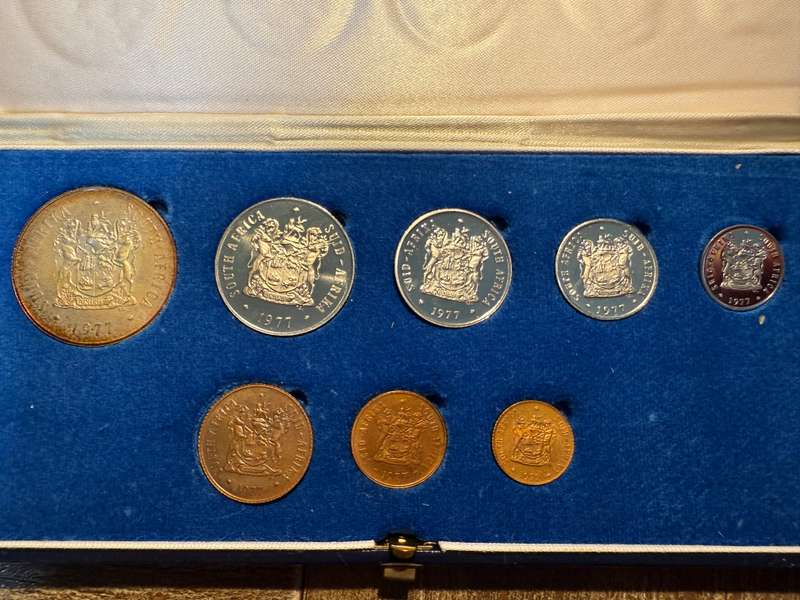 1977 Short proof set- as per pictures