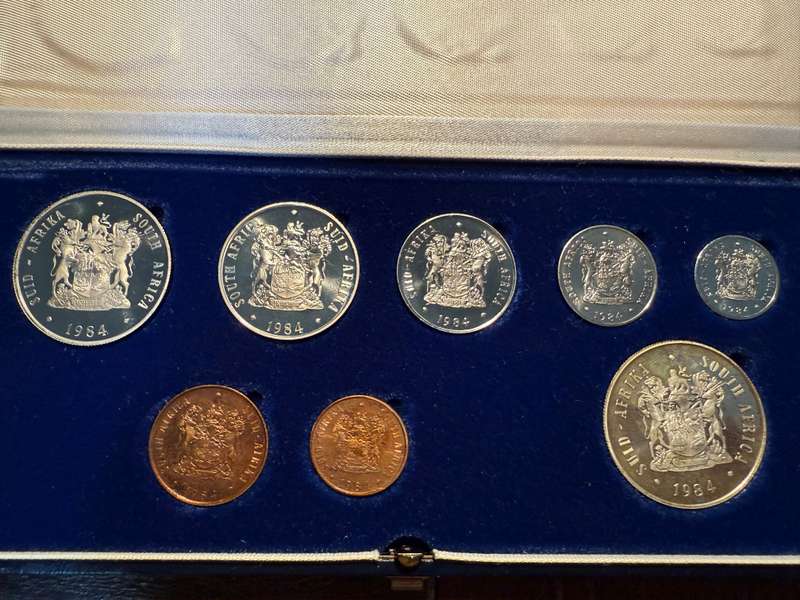 1984 Short proof set- as per pictures