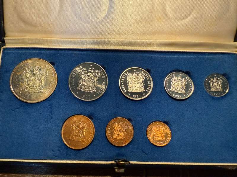 1977 Short proof set- as per pictures