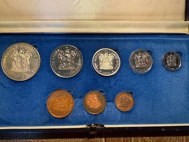 1974 Short proof set- as per pictures