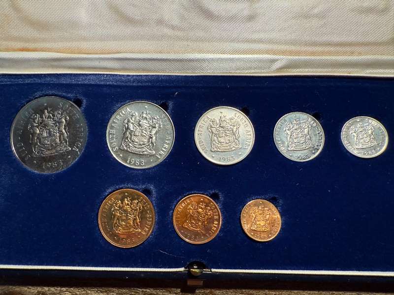 1983 Short proof set- as per pictures