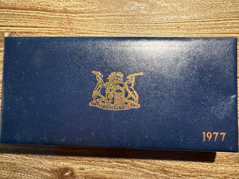 1977 Short proof set- as per pictures