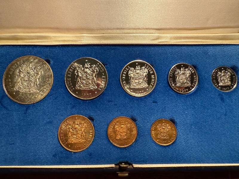 1977 Short proof set- as per pictures