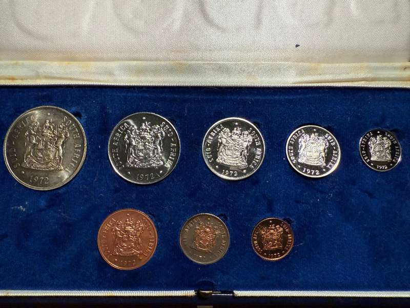 1972 Short proof set- as per pictures