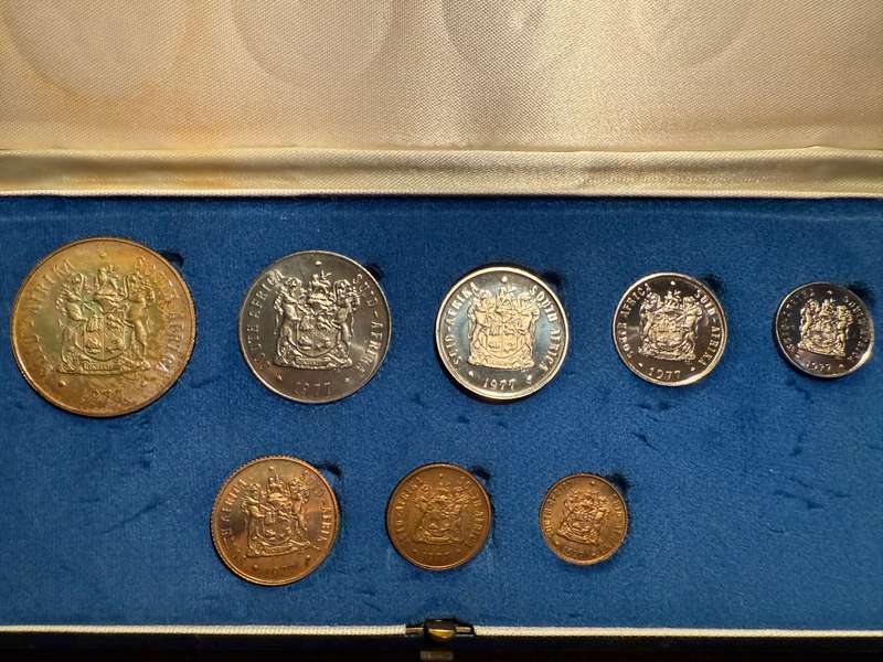 1977 Short proof set- as per pictures