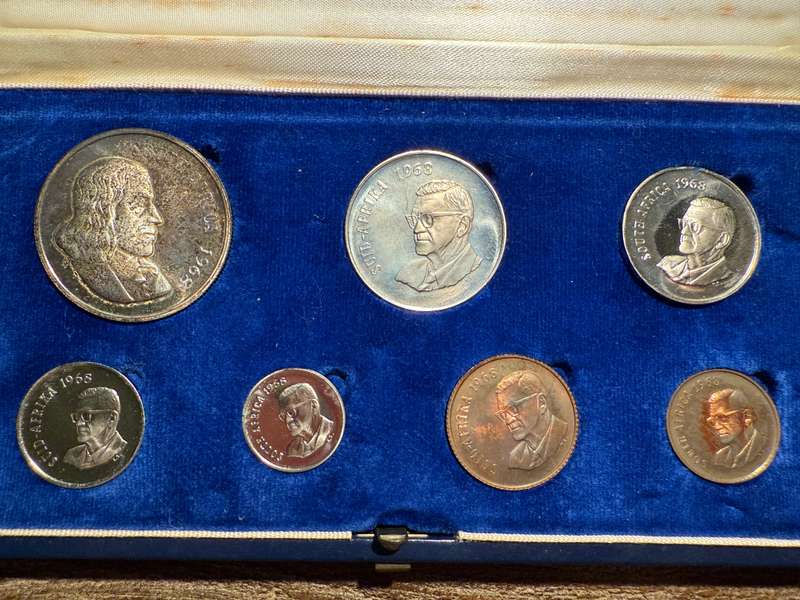 1968 Short proof set- as per pictures