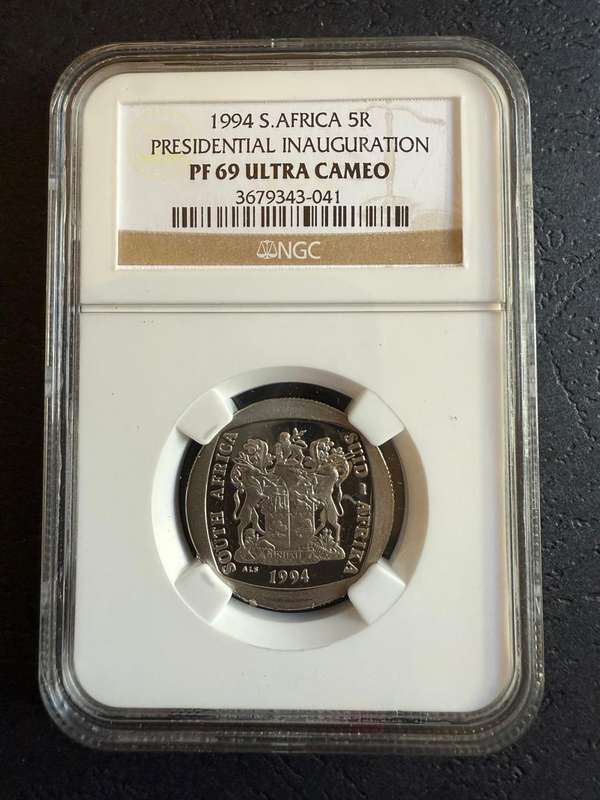 1994***R5 Presidental Inauguration *** PF69 ultra cameo *** NGC - Excellent grade