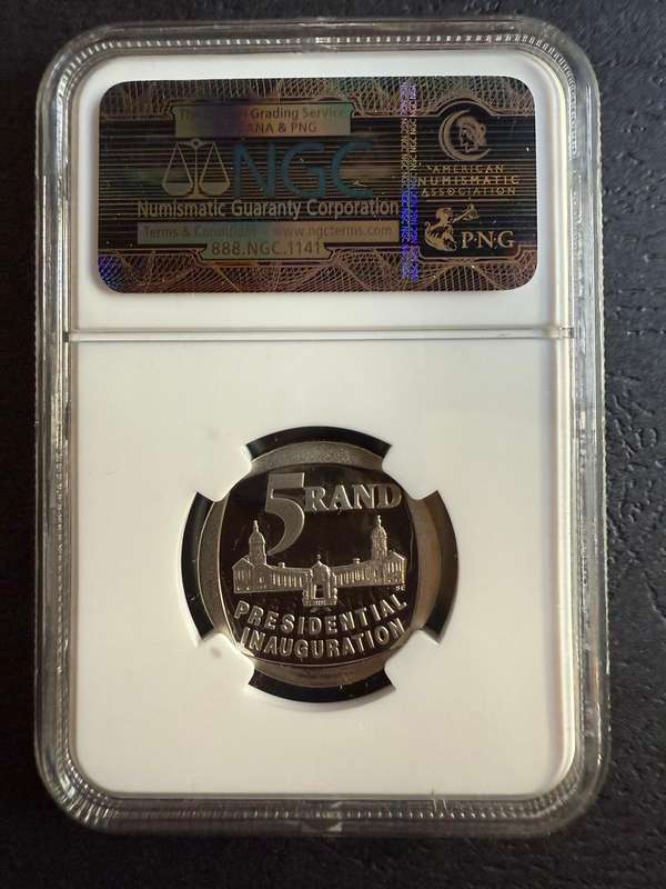 1994***R5 Presidental Inauguration *** PF69 ultra cameo *** NGC - Excellent grade
