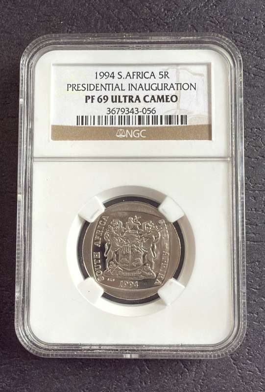 1994***R5 Presidental Inauguration *** PF69 ultra cameo *** NGC - Excellent grade