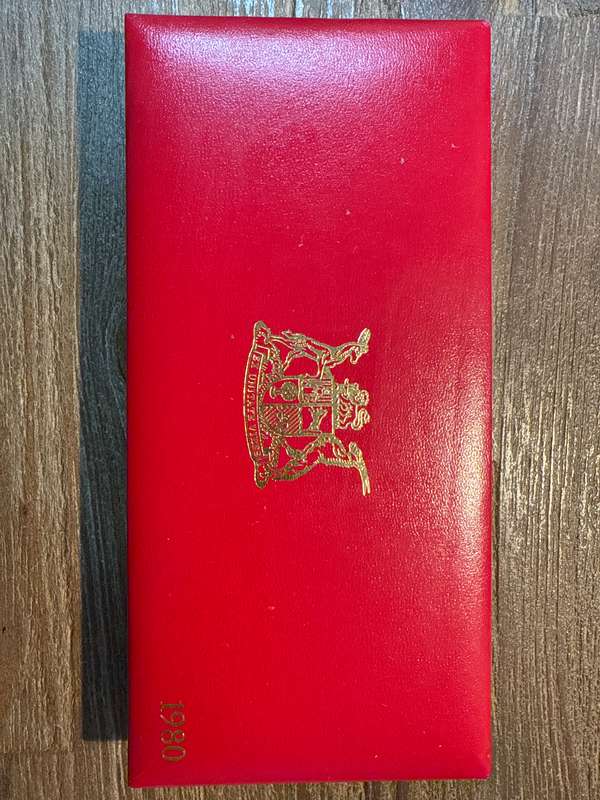 1980 Long proof set - no gold or silver R1 - as per pictures