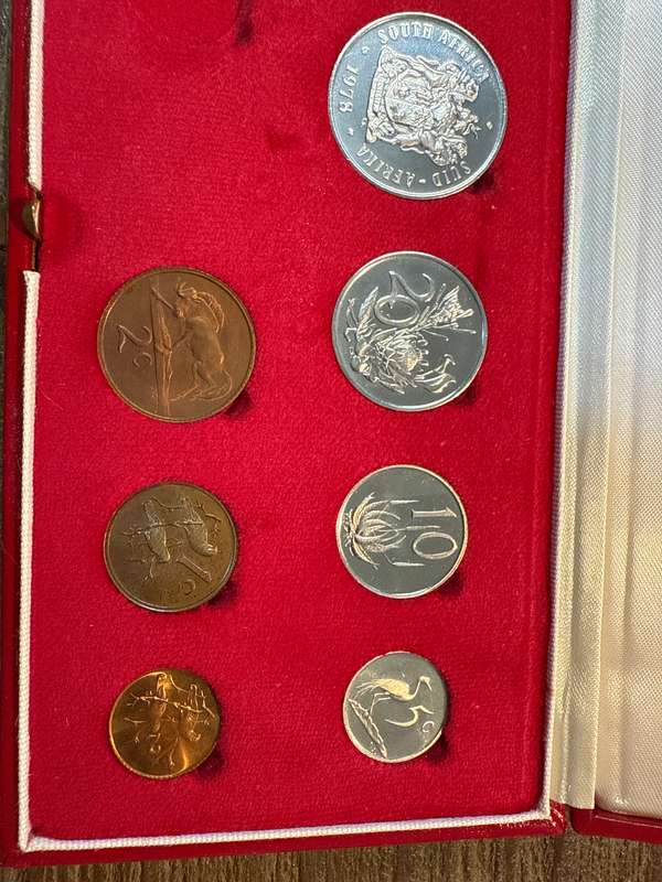 1978 Long proof set - no gold or silver R1 - as per pictures
