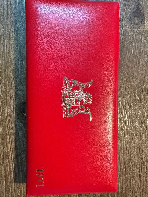 1971 Long proof set - no gold or silver R1 - as per pictures