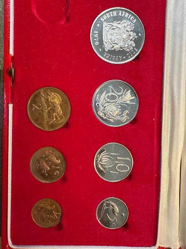 1970 Long proof set - no gold or silver R1 - as per pictures