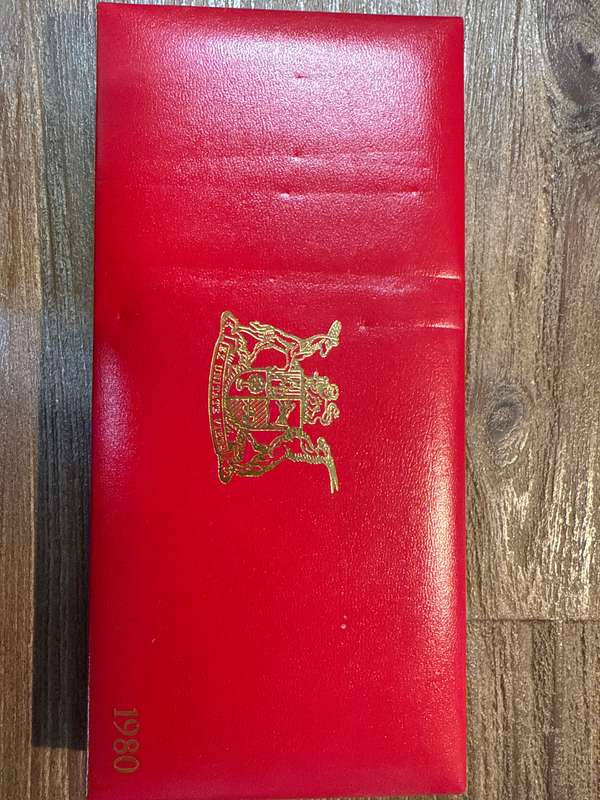 1980 Long proof set - no gold or silver R1 - as per pictures