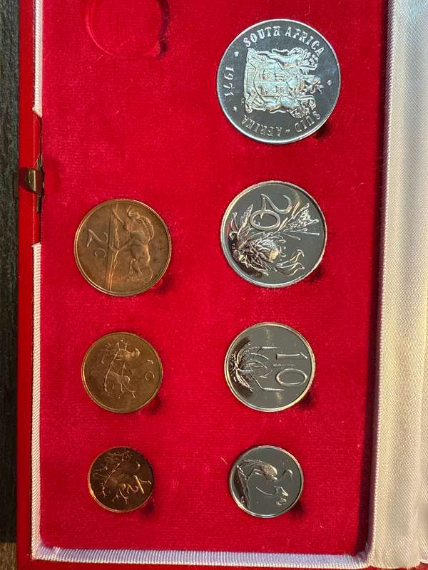 1971 Long proof set - no gold or silver R1 - as per pictures