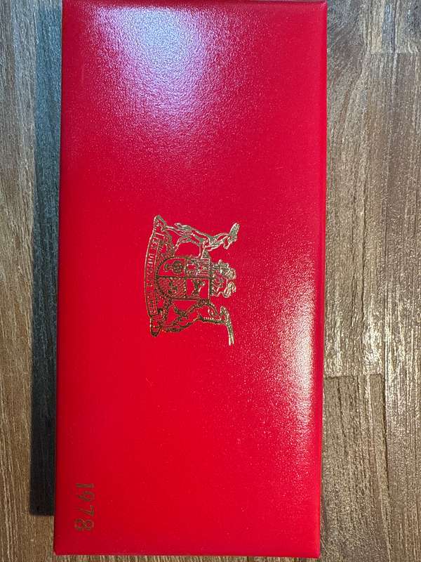 1978 Long proof set - no gold or silver R1 - as per pictures