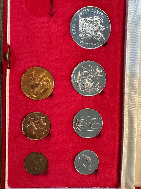 1980 Long proof set - no gold or silver R1 - as per pictures