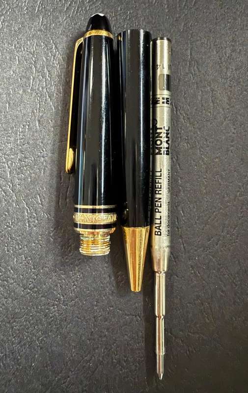 Montblanc Meisterstück Gold-Coated Classique Ballpoint Pen