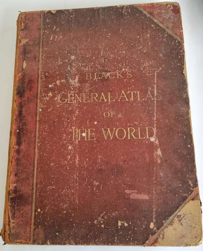 Black's General Atlas of The World 1890