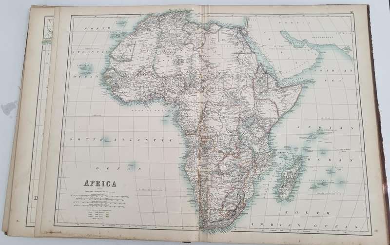 Black's General Atlas of The World 1890
