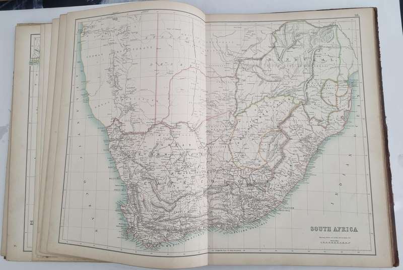 Black's General Atlas of The World 1890