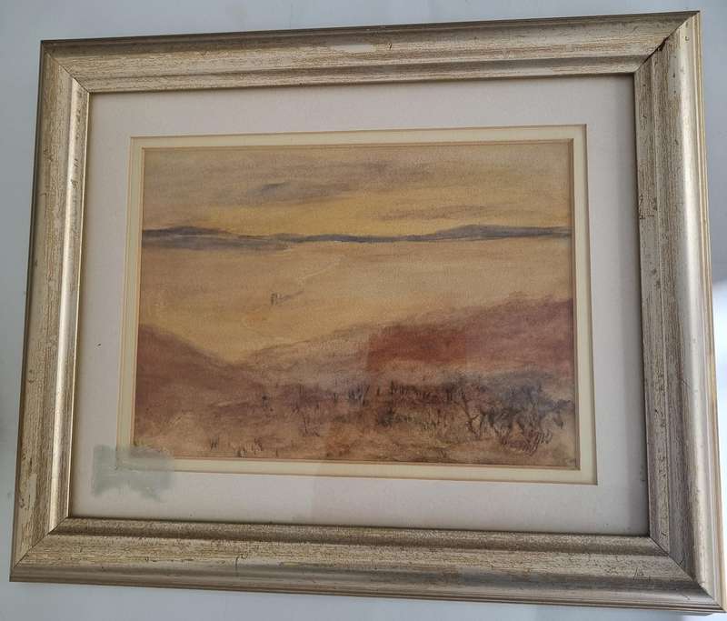 C N L Tapscott watercolour 1920