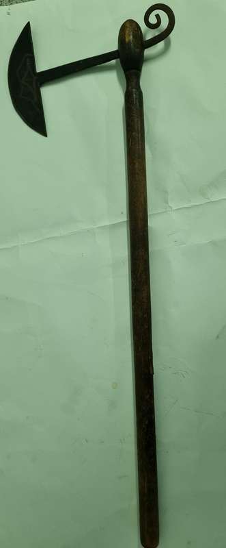 Vintage African curio axe