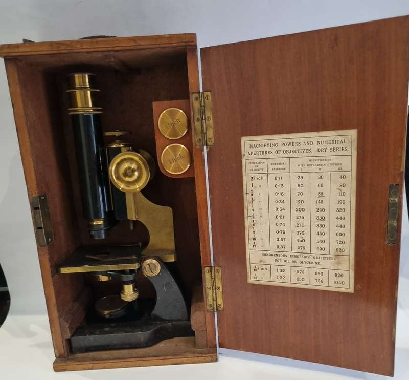 Brass microscope, 1930s